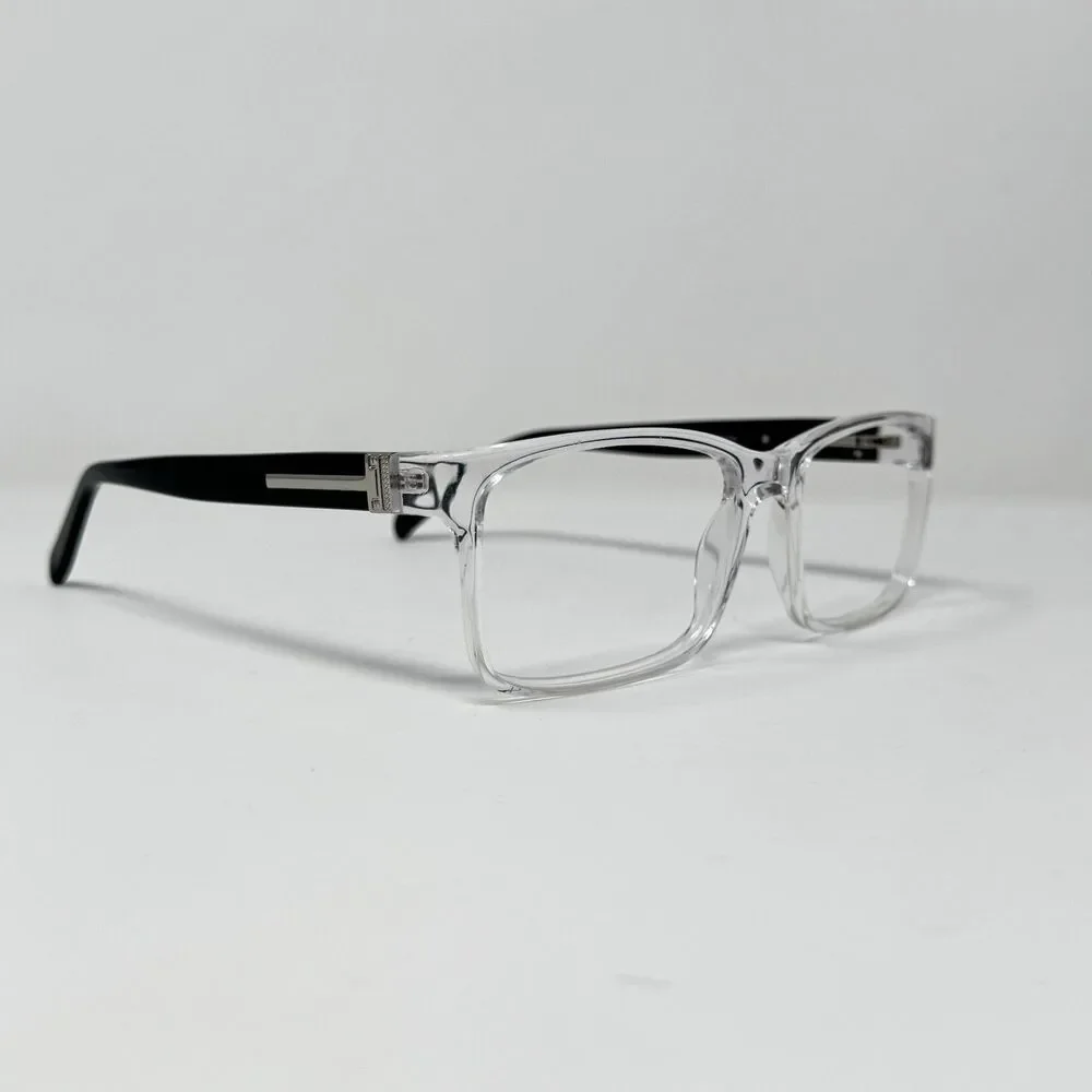 Wide Guyz Big Al Crystal Clear Eyeglass Frames 58-18-150
